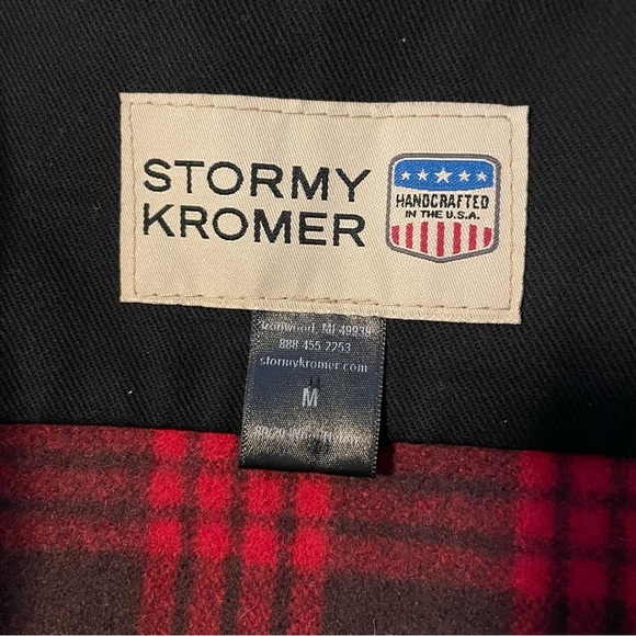 Stormy Kromer Ida Outfitter Plaid Wool Vest Woman’s Size Medium‎ Multi-Season - Picture 7 of 8